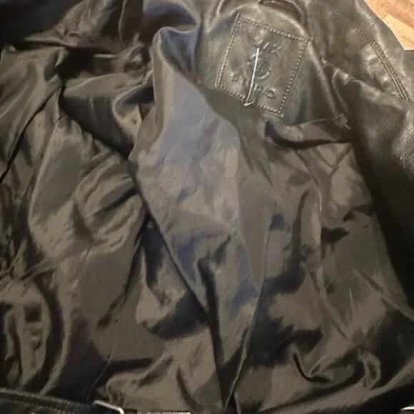 Max Studio Faux Leather Biker Jacket | Classic Moto Style - Picture 8 of 10